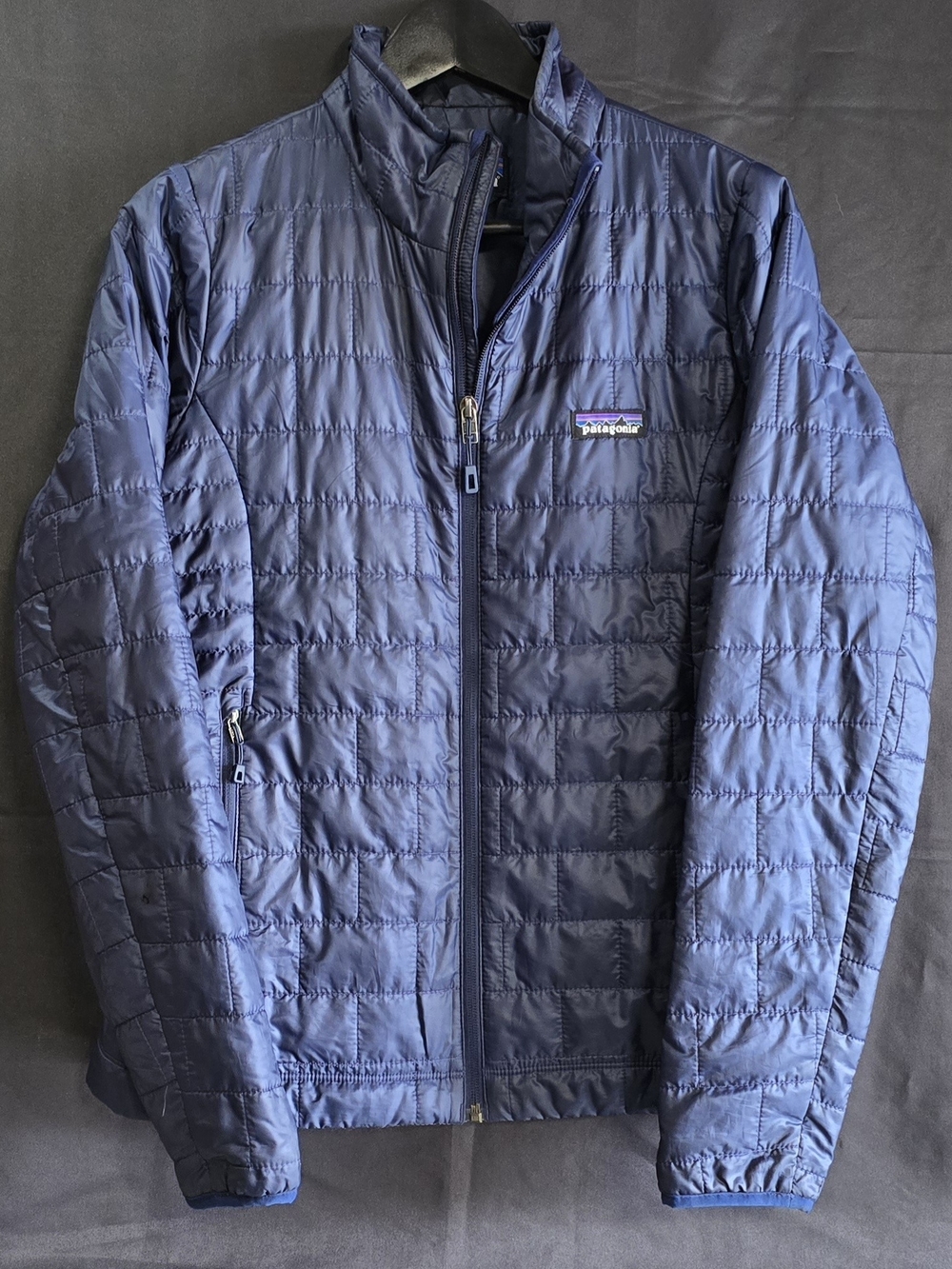 Navy Blue Patagonia Women's Nano Puff Quilted Insulated Jacket